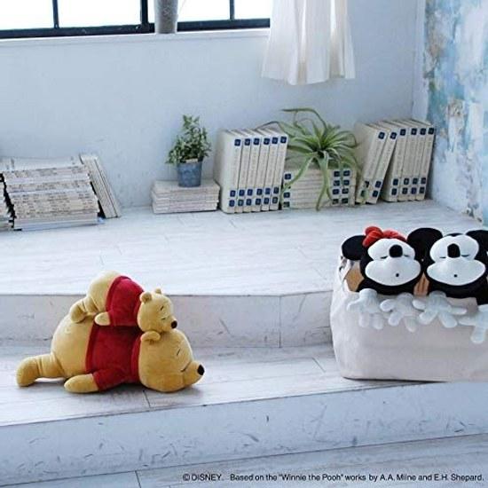 Ribuhato Dakimakura Polyester Disney Mochihagu Pooh L Size W43xD53xH24cm