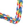 2Pcs Bird Rope Perches Brightly Colored   Chew Toy   Swings Spiral Stand