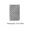 4pcs Elegant Black Sheer Hosiery Collection Featuring Fine Medium And Large Net Openings Plus Stylish  Weave Design