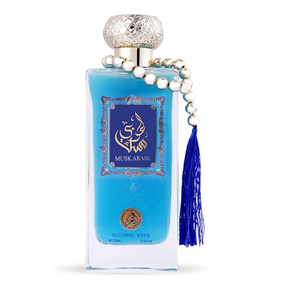 Al-Fakhr Alcohol Free Musk Arabi Premium Scent, Fresh & Soothing Fragrance, Long Lasting Perfume Spray For Men, 100ml