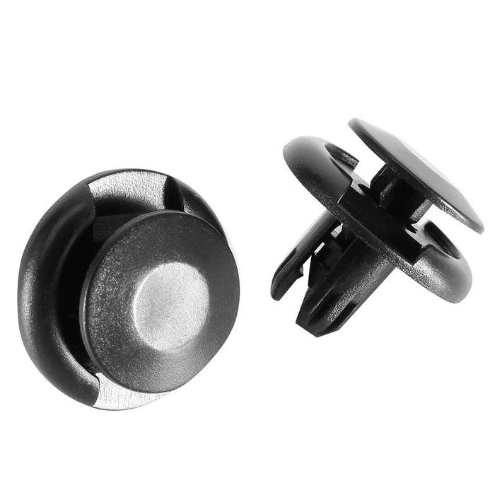 Buy 50pcs Auto Bumper Fastener 8mm Hole Rivet Retainer Push Engine