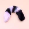 Removable Fox Tail Metal Anal Plug for Role-Playing and Alternative Erotic Play