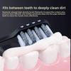 Medium Hard Bristle Toothbrush for Home Use with Ergonomic Design and Powerful Stain Removal