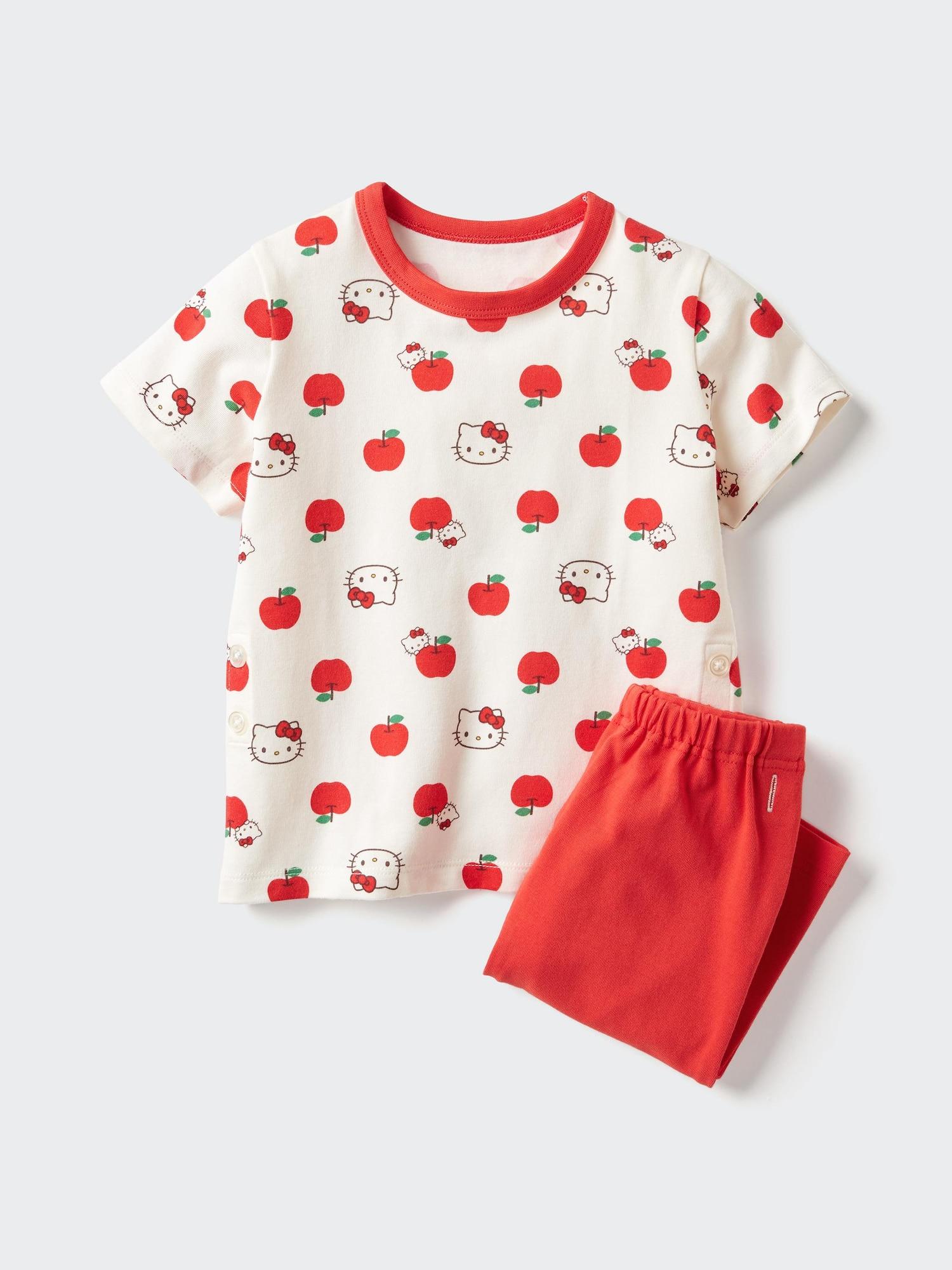 Uniqlo Japan Sanrio Characters Dry Pajamas 13 RED/80