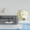 Sculpture Wall Clock Decorative Figurine Animal Art Ornament for Fireplace Kitchen Office Farmhouse
