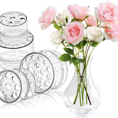 DIY Spiral Flower Stem Holder - Swirl Tube, PP Material