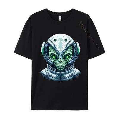 Kosmiczny Pilot Koszulka Prosty Styl Męska Luźny Krój Koszulka Top T-shirty Zniżka Codzienne Koszulki Graficzne Dropshipping