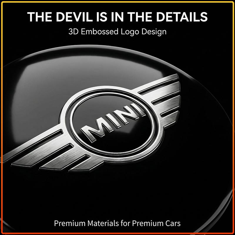 4Pcs 56MM Emblem Car Wheel Center Hub Cap Rim Cover Waterproof For MINI Cooper One S Clubman R50 R53 R56 R60 F55 F56 R57 R58 R59