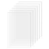 LOYELEY Acrylic Sheets, Set of 6, 127mm X 178mm X 1mm, Plastic Sheets, Clear Acrylic Sheets, DIY Decoration, Painting, and Educational Use