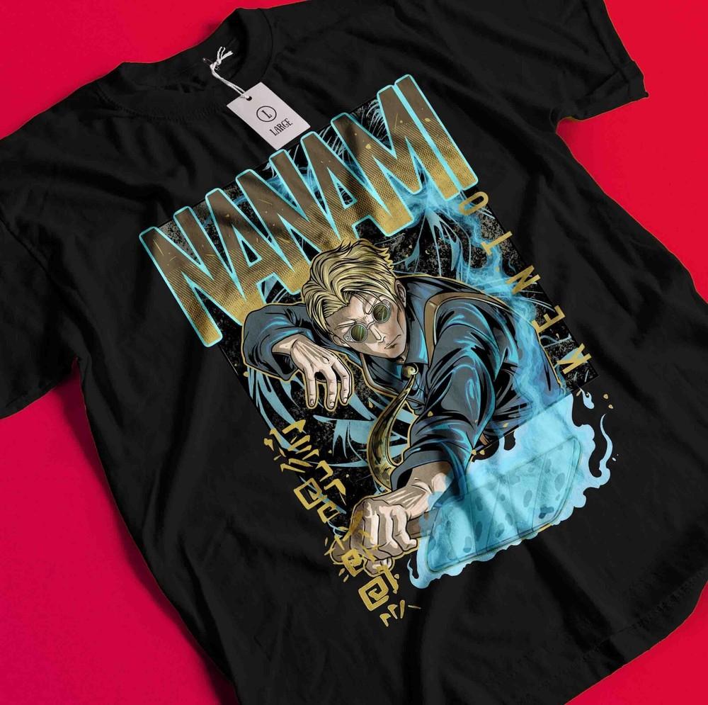 Nanami T-Shirt Sukuna Shirt Jujutsu Kaisen Tshirt Toji Tee Mahito Gojo Satoru AA239