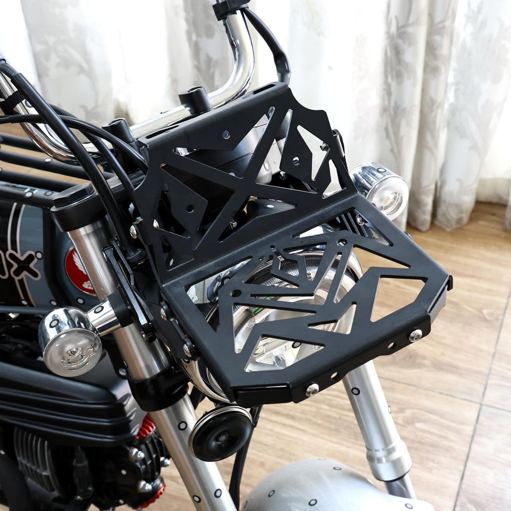 Dax ST125 Front Carrier, Front Basket Luggage Carrying Bracket, Light Luggage Cargo Carry Top Rack, Compatible with Dax 125 (JB04) 2018-2025