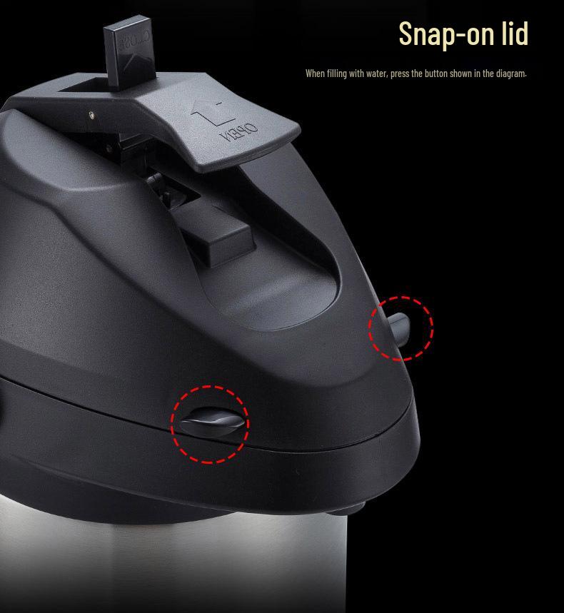 Large Capacity Stainless Steel Insulated Air Pressure Thermos Pot