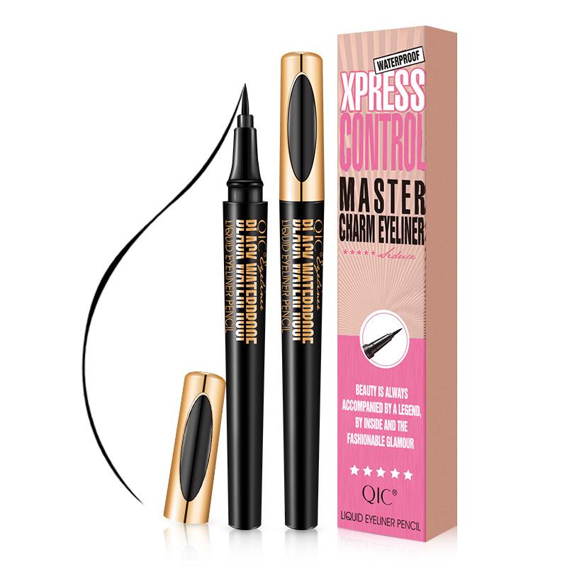 Black Liquid Waterproof Eyeliner Smooth Long Lasting Eyeliner Pencil Women Beauty Makeup