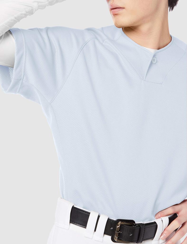 Baseball Uniform 1 Button Baseball White Japan O To Japanese Size [SSK] T-Shirt Men's (10) (equivalent 2L)