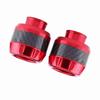 1 Pair of Carbon Fiber Motorcycle Front Fork Frame Sliders Crash Protection