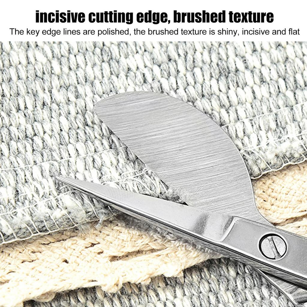 Tufting Carpet Shears   Portable Stainless Steel Duckbill Hairball Trimming Shears Carpet Cutter Tools