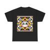 Unisex Adult T Shirt Art Deco Kawaii Cat Geometric Pattern Graphic Tee Cute Fun