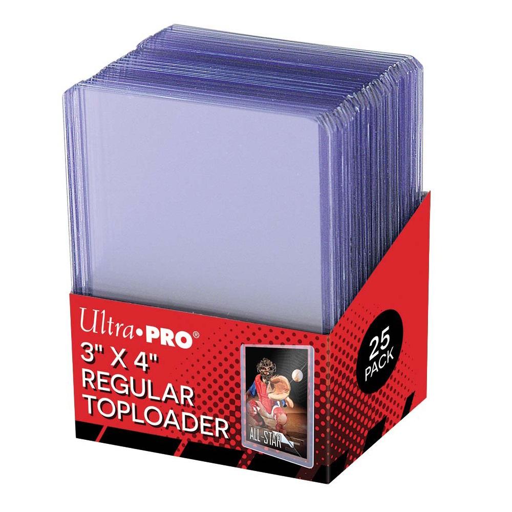 25 Ultra Pro Toploader Pack: 25 Regular Toploaders