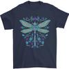 A Floral Dragonfly Unisexs TShirt 100 Cotton