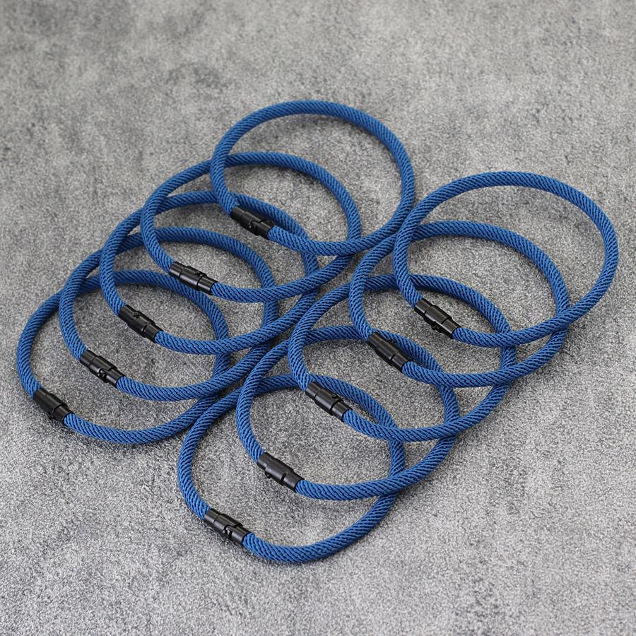 

Wholesale 10Pcs/Pack 4mm Rope Bracelet For Men Women Lucky Amulet Red Thread Braclet Magnet Buckle Best Friend Braslet Pulsera