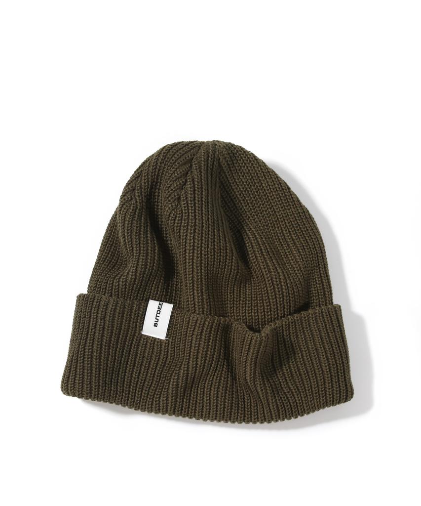 Diposwi 23 Symbol Basic Short Beanie - Khaki