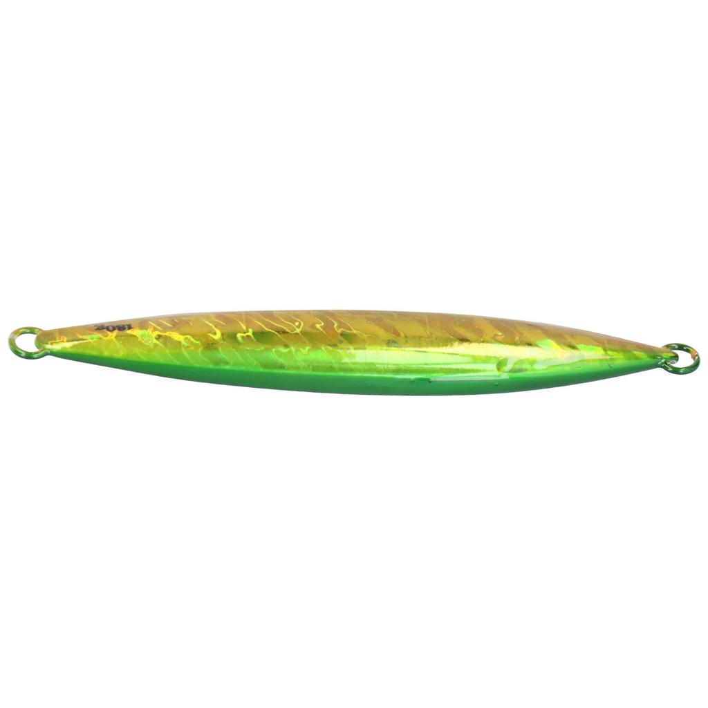 Sea Fishing Iron Plate Artificial Simulation Lure Bait Deep Sea Fishing Accessorygreen