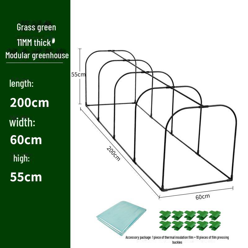 Plant Insulation Shed: Waterproof and Windproof Greenhouse Cover for Balcony Succulents, Winter Weather Protection