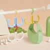New Multifunctional Clothes Hanger Portable Dopamine Hook Scarf Tie Display Rack Rotatable Bedroom Scarf Racks