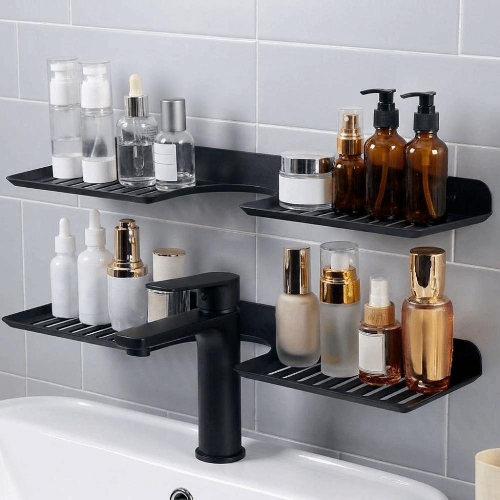 Water Drainage U Shaped Countertop Storage Rack Wall Mounted Kitchen Storage Rack Washstand