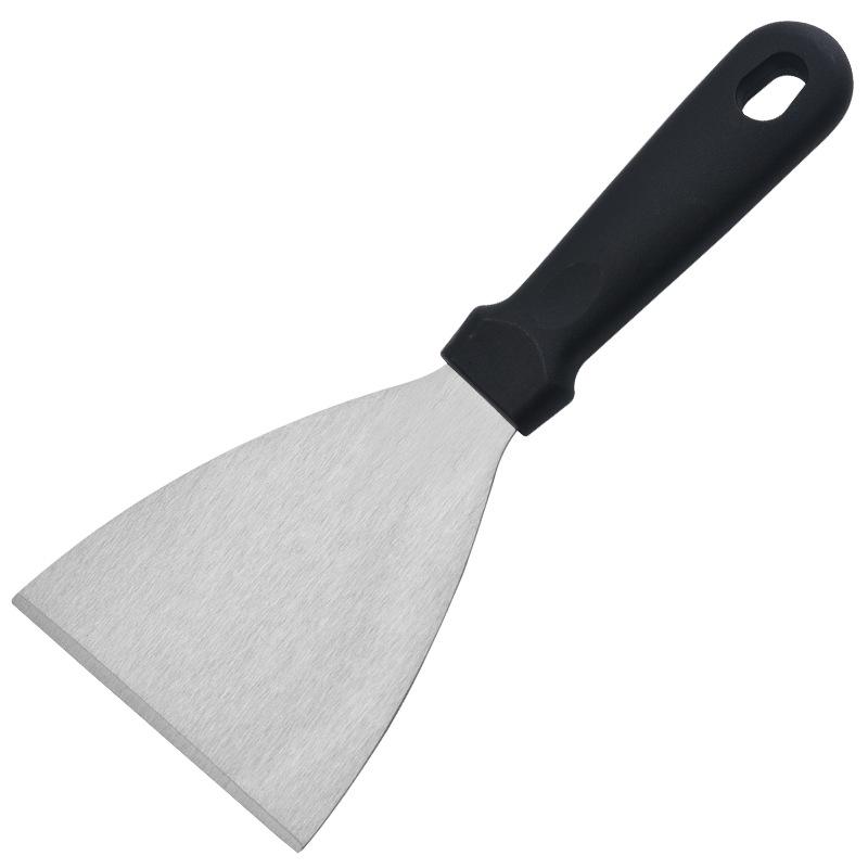 

Stainless Steel Teppanyaki Grill Set: Egg, Steak, Dumpling Pan & Angled Spatulas