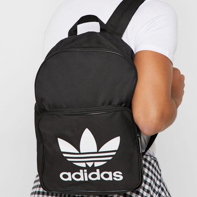 Adidas Originals Classic Logo Backpack Men Backpack Black DW5185