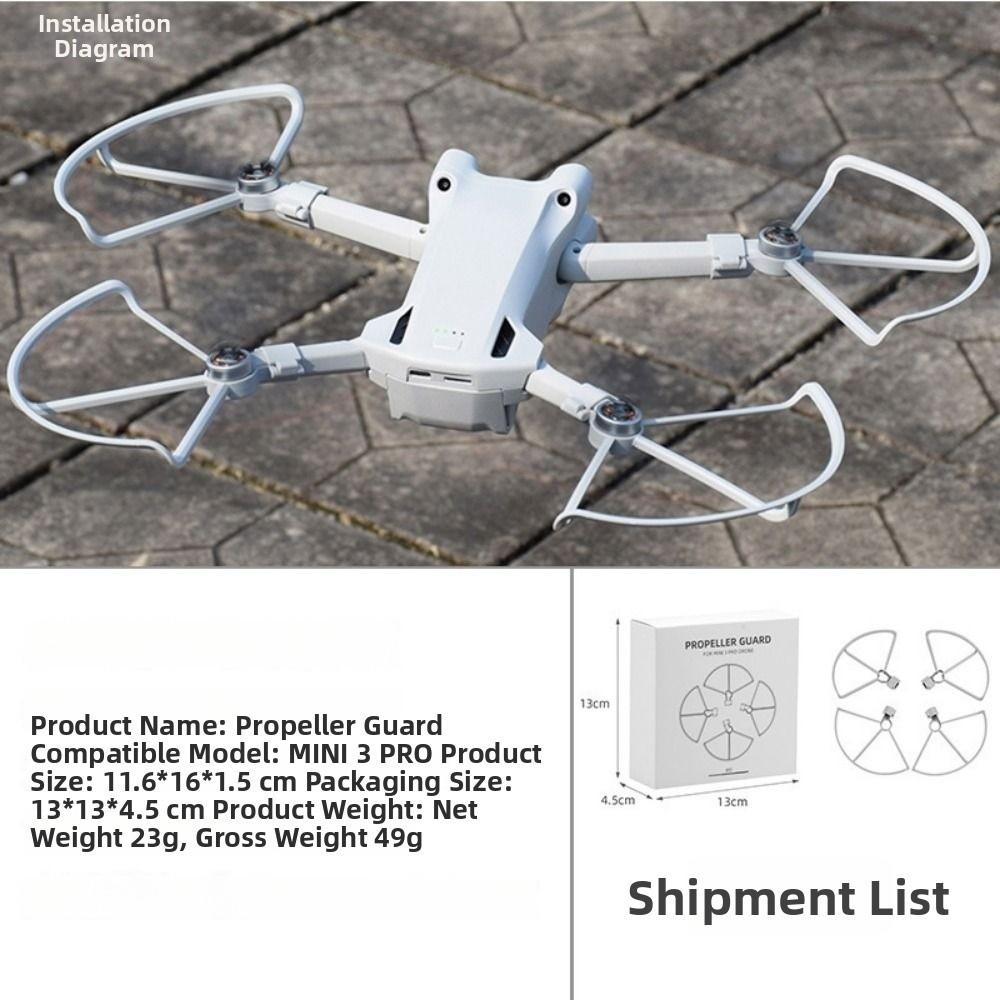 Propeller Guard Suitable for DJI MIN 3PRO Drone Protector Propeller Protection Ring 2/3/AIR2S/MINI 2 Propeller Protection Cover