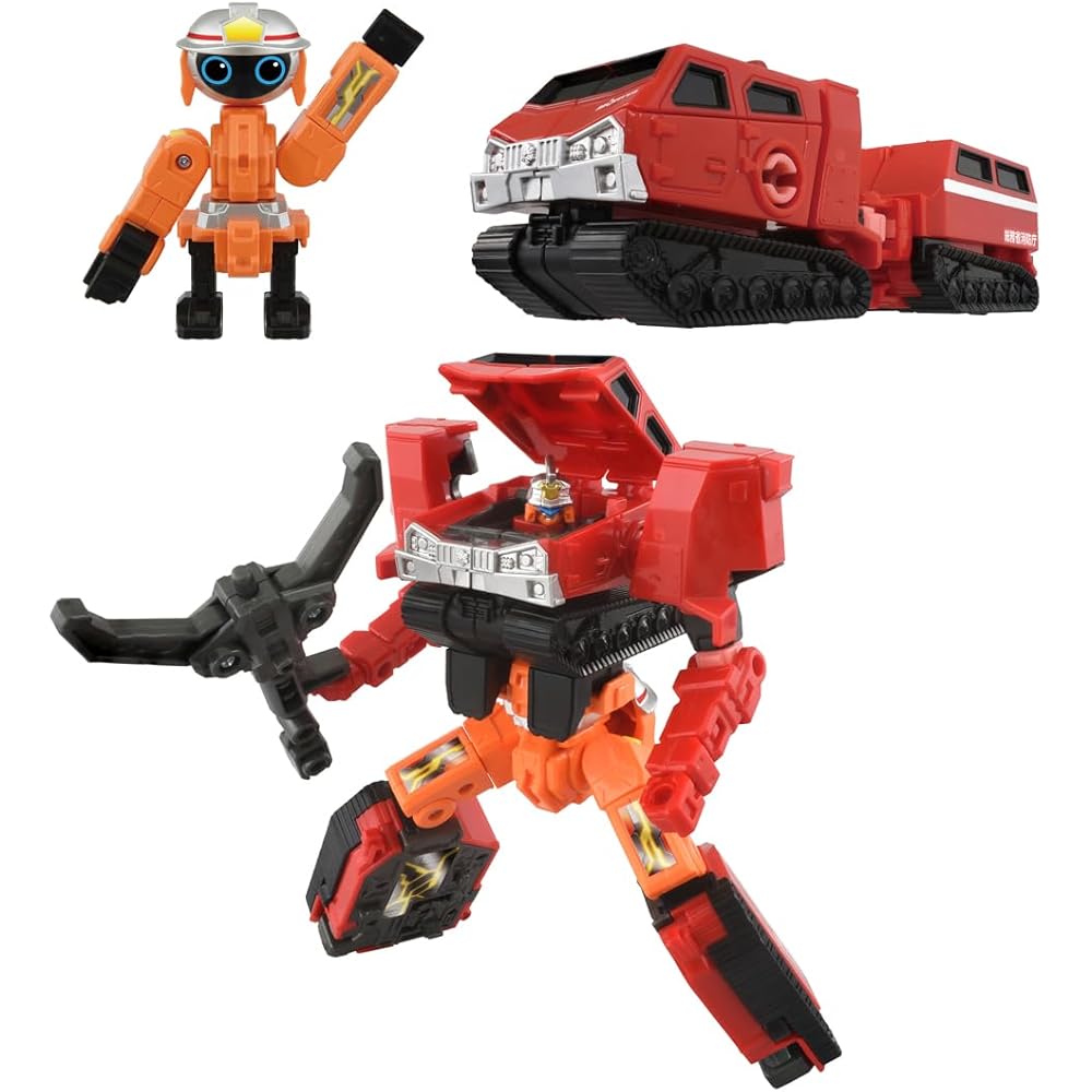 Takara Tomy Tomica Job Labor TJBDX Exceed Job Labor Police Fire Emergency Miniature Car Toy for Ages 3 and Up