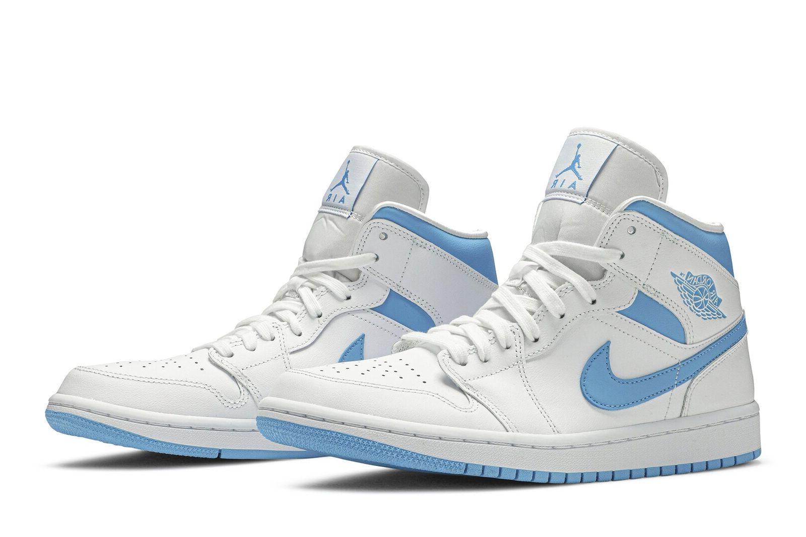 Air Jordan Wmns Air Jordan 1 Mid UNC BQ6472-114 35.5
