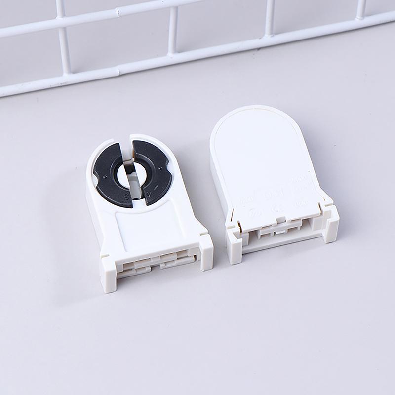 5Pcs T8/G13 Fluorescent Lamp Holder Heat-Resistant Lamp Holder Light Tube Holder Household Light Tube Holder For Home Office