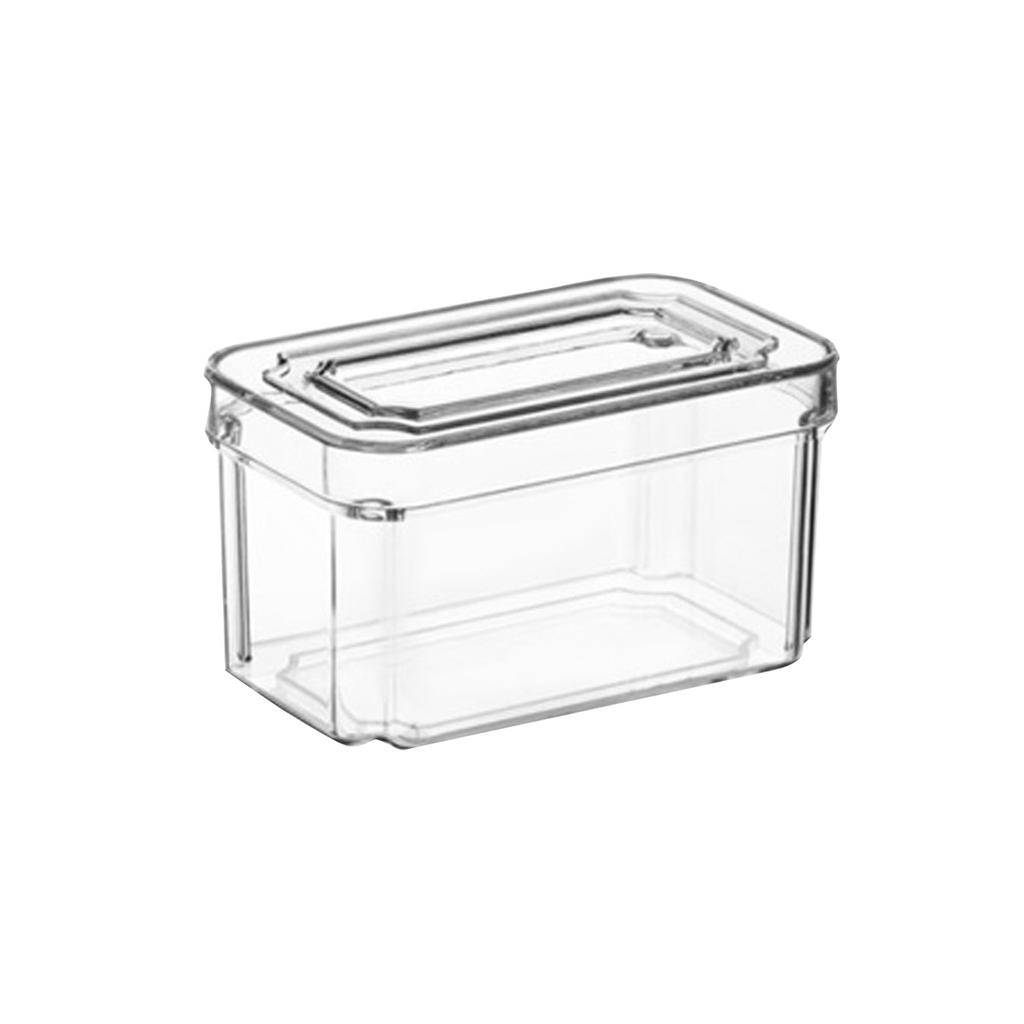 Refrigerator Storage Box With Lid Transparent Fresh-keeping Box Food Grade Refrigerator Special Kitchen Vegetable And Fruit Sorting Box