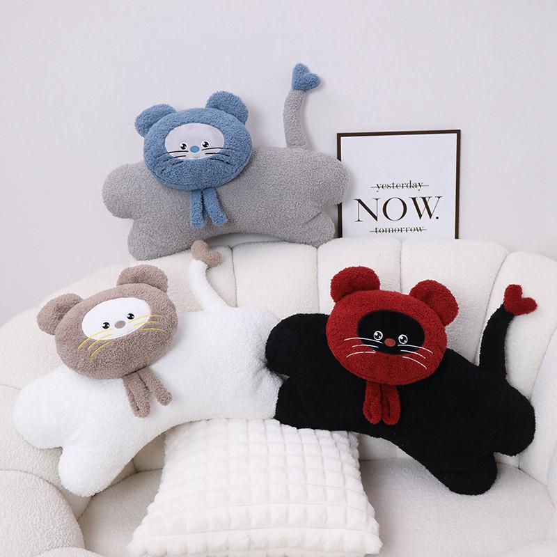 Cartoon Cute Cat Plush Toy Ideal Sleep Companion Girls Students Gift Birthday