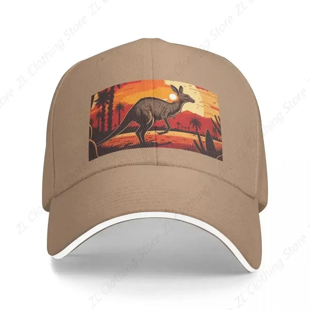 Australia retro kangaroo Baseball Cap fashionable F Men Hats Womens
