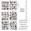 Set of 309 Jujutsu Kaisen Stickers Featuring Popular Characters: Gojo Satoru & Itadori Yuji for Your Diary.