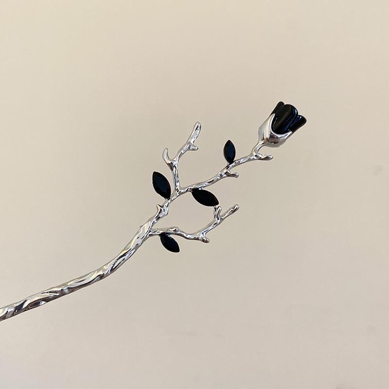 Exquisite Vintage-Inspired Tassel Hairpin for Women - Elegant Hanfu Cheongsam Style Headdress