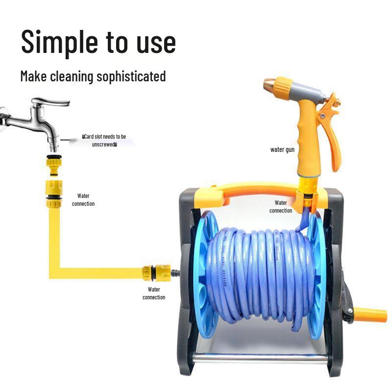 Automatic Water Hose Reel for Car Wash and Irrigation
