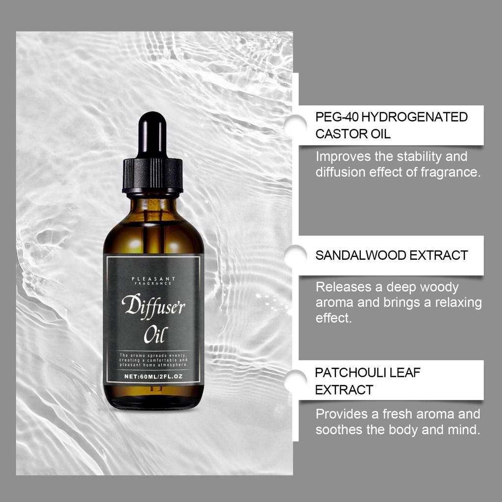 Home Perfume Alluring Aromatherapy Oil Long-lasting And Calming Stress Relief And Restful Sleep Diffuser Serum Oil,60ML