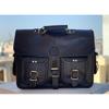 Neue Herren Vintage Leder Laptoptasche GROSSE Aktentasche Messenger Schultertasche