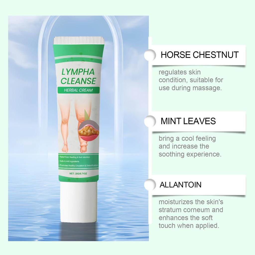 Herbal Body Care Cream Relieve Swelling Promote Metab Moisturize Skin Detox Increase Skin Elasticity Health Soothing Skin Cream