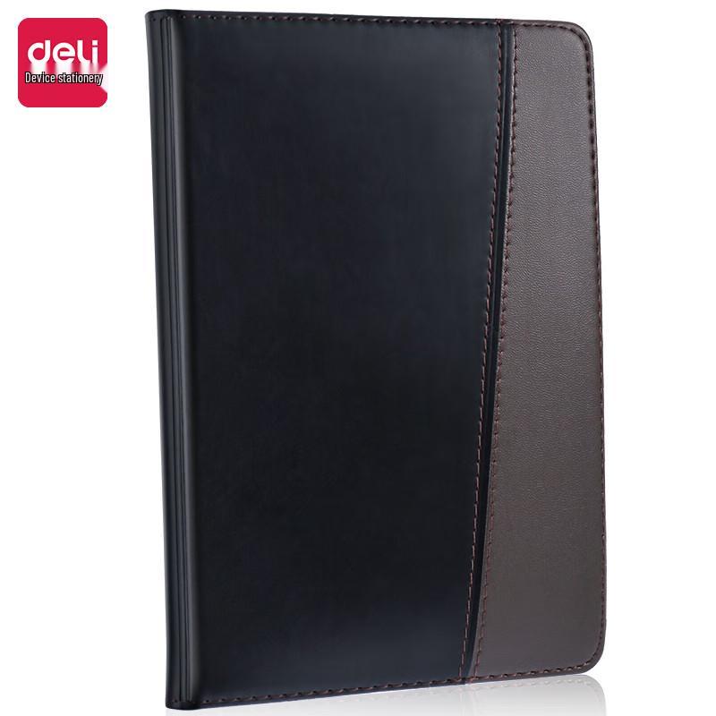 Deli 7912 PU Leather Hardcover Notebook