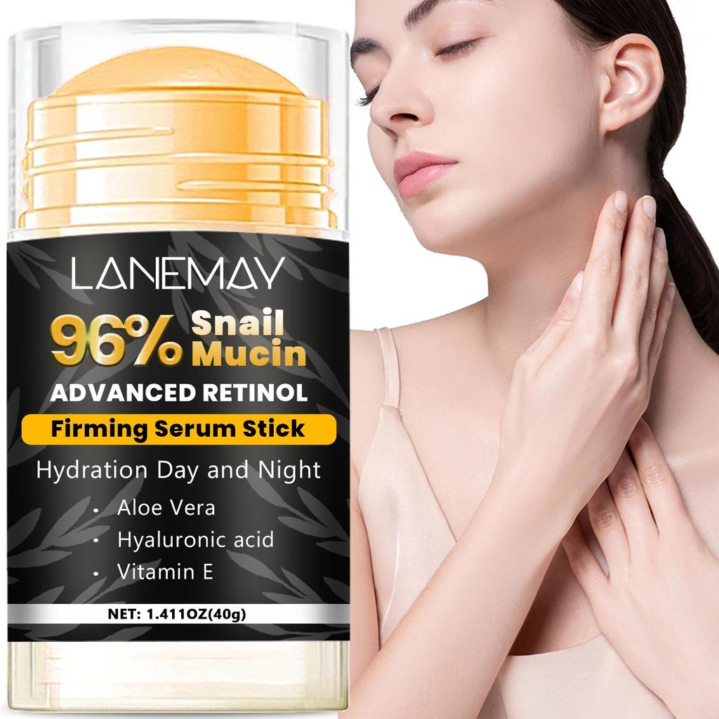 Stick Ser Fermizant cu Mucină de Melc-Îmbunătățește și Estompează Liniile Fine-Hidratare Profundă și Umiditate Pielea Feței,40g
