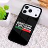 Portugal National Flag Shockproof Phone Case for iPhone 17 Air 16e 15 11 12 14 13 Pro Max Cover Coque