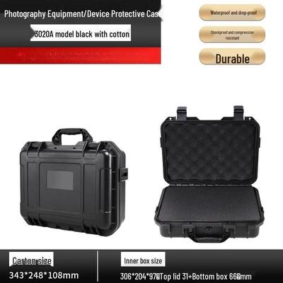 Waterproof Protective Rolling Tool Case with Foam