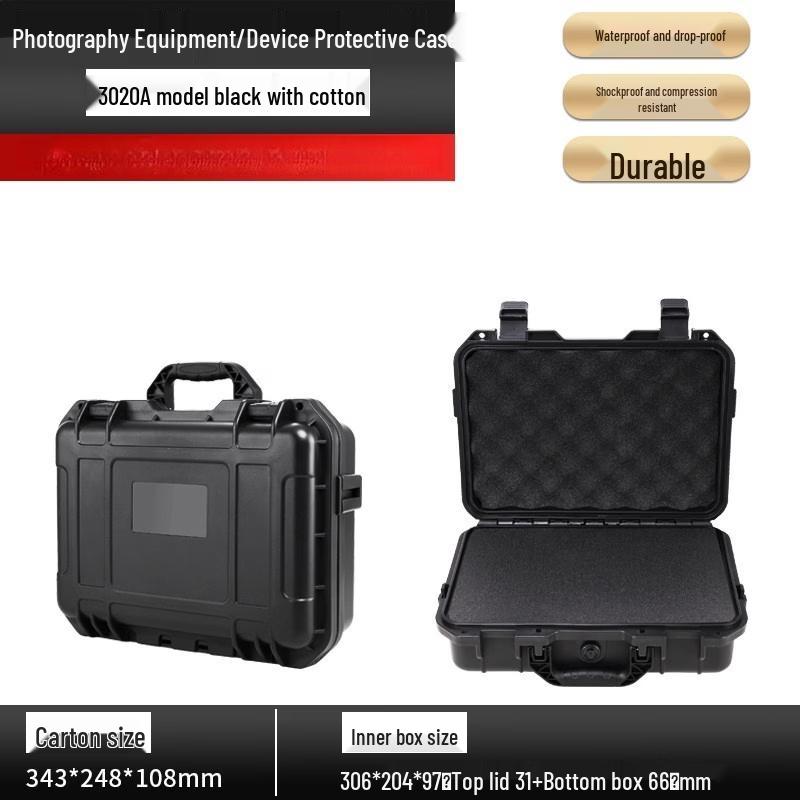 Jun Ding Ying 3020A Waterproof Protective Trolley Tool Case