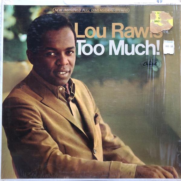 

LP Record LOU RAWLS Too Much ST2713 CAPITOL 1967 US SoulFunk Used
